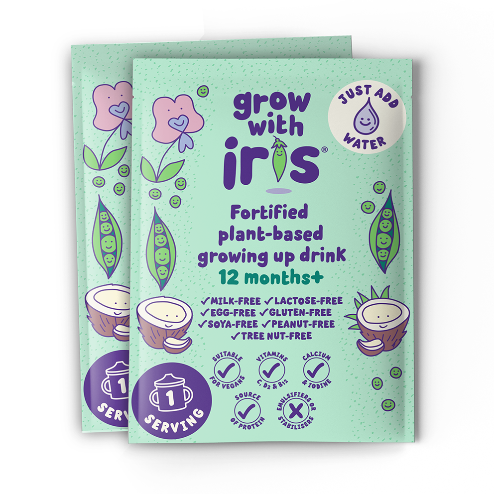 Two Grow with Iris single sachets